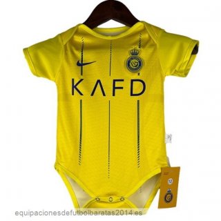 Nuevo 1ª Onesies Niños Al Nassr 23/24 Amarillo Baratas