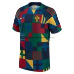 Nuevo Entrenamiento Portugal 2022 Rojo Verde Azul Baratas