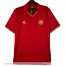 Nuevo 1ª Camiseta Espana Retro 1990 1991 Rojo Baratas