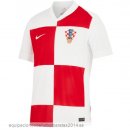 Nuevo Tailandia 1ª Camiseta Croacia 2024 Blanco Rojo Baratas