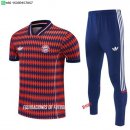 Nuevo Entrenamiento Conjunto Completo Bayern Múnich 26/27 Rojo Azul Baratas