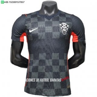 Nuevo Especial Jugadores Camiseta Croacia 2026 Negro Baratas