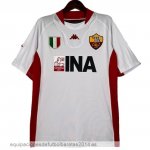 Nuevo 2ª Camiseta As Roma Retro 2001 2002 Blanco Baratas Nuevo 2ª Camiseta As Roma Retro 2001 2002 Blanco Baratas