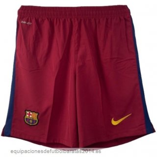 Nuevo 1ª Pantalones Barcelona Retro 2015 2016 Rojo Baratas