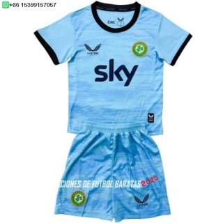 Nuevo Portero Conjunto De Niños Irlanda 2026 Azul Baratas