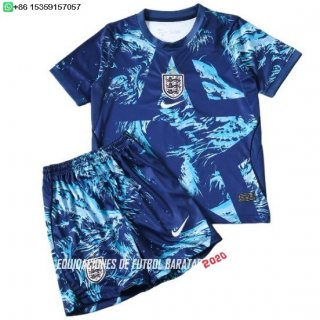 Nuevo Portero Conjunto De Niños Inglaterra 2026 Azul Baratas