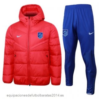 Nuevo Conjunto Completo Chaqueta De Algodón Atletico Madrid 23/24 Rojo Baratas