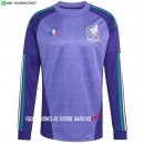 Nuevo Tailandia Portero Manga Larga Mexico 2026 Purpura Baratas
