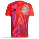 Nuevo Tailandia Portero Camiseta Italia 2024 Rojo Baratas