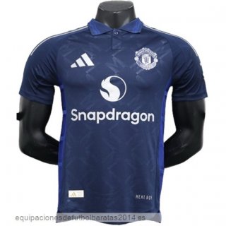 Nuevo 2ª Jugadores Camiseta Manchester United 24/25 Azul Baratas