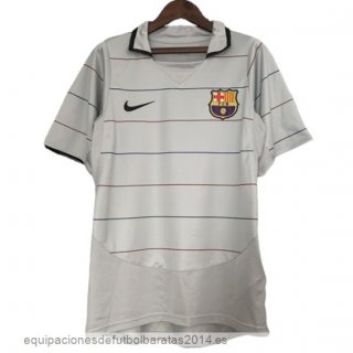 Nuevo 2ª Camiseta Barcelona Retro 2003 2005 Gris Baratas