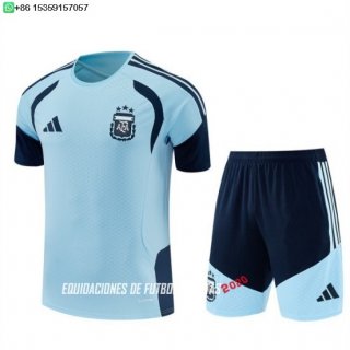 Nuevo Entrenamiento Conjunto Completo Niños Argentina 2026 Azul Baratas