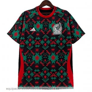 Nuevo Tailandia Especial Camiseta Mexico 2024 Verde Rojo Baratas