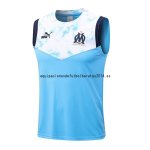 Nuevo Entrenamiento Sin Mangas Marsella 2022 2023 Azul I Blanco Baratas