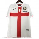 Nuevo 2ª Camiseta Inter Milan Retro 2007 2008 Blanco Baratas