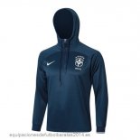 Nuevo Chaqueta Con Capucha Brasil 2023 Azul Marino Baratas