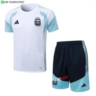 Nuevo Entrenamiento Conjunto Completo Argentina 2026 Blanco Azul Baratas