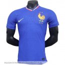 Nuevo 1ª Jugadores Camiseta Francia 2024 Azul Baratas