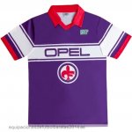 Nuevo 1ª Camiseta Fiorentina Retro 1984 1985 Purpura Baratas Nuevo 1ª Camiseta Fiorentina Retro 1984 1985 Purpura Baratas