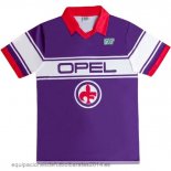 Nuevo 1ª Camiseta Fiorentina Retro 1984 1985 Purpura Baratas