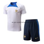 Nuevo Entrenamiento Conjunto Completo Francia 2022 Blanco Azul Baratas Nuevo Entrenamiento Conjunto Completo Francia 2022 Blanco Azul Baratas