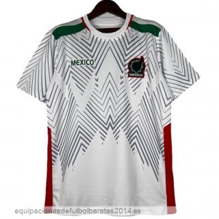 Nuevo Tailandia Previo al partido Camiseta Mexico 2024 Blanco Baratas