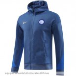 Nuevo Chaqueta Con Capucha Inter Milan 24/25 Azul Baratas