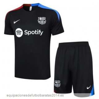 Nuevo Entrenamiento Conjunto Completo Barcelona 24/25 Negro Rojo Azul Baratas