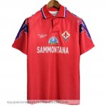 Nuevo 3ª Camiseta Fiorentina Retro 1995 1997 Rojo Baratas Nuevo 3ª Camiseta Fiorentina Retro 1995 1997 Rojo Baratas