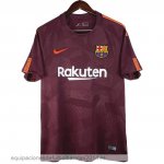 Nuevo 3ª Camiseta Barcelona Retro 2017 2018 Rojo Baratas Nuevo 3ª Camiseta Barcelona Retro 2017 2018 Rojo Baratas