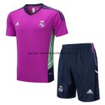 Nuevo Entrenamiento Conjunto Completo Real Madrid 2022 2023 Purpura Marino Baratas
