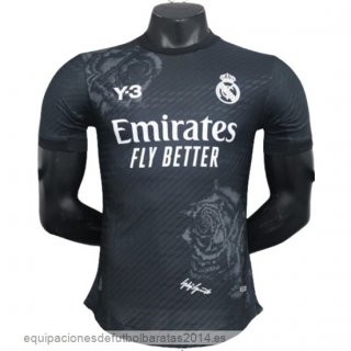 Nuevo Especial Jugadores Camiseta Real Madrid 2024 Negro Baratas