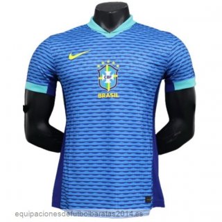 Nuevo Tailandia 2ª Concepto Jugadores Camiseta Brasil 2024 Azul Baratas