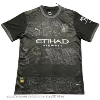 Nuevo Tailandia Especial Camiseta Manchester City 24/25 Negro Baratas