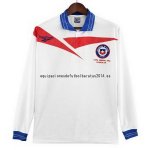 Nuevo 2ª Manga Larga Chile Retro 1998 Blanco Baratas Nuevo 2ª Manga Larga Chile Retro 1998 Blanco Baratas