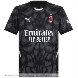 Nuevo Tailandia Portero Camiseta AC Milan 24/25 Negro Baratas