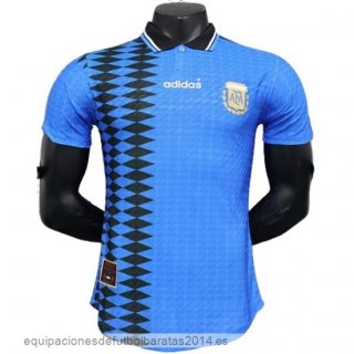 Nuevo 2ª Jugadores Camiseta Argentina Retro 1994 Azul Baratas