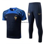 Nuevo Entrenamiento Conjunto Completo Francia 2022 Azul I Marino Baratas Nuevo Entrenamiento Conjunto Completo Francia 2022 Azul I Marino Baratas