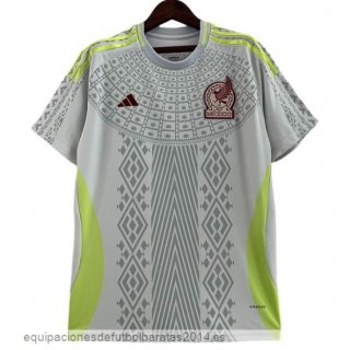 Nuevo Tailandia 2ª Camiseta Mexico 2024 Gris Baratas