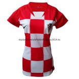 Nuevo Camisetas Mujer Croacia 1ª Liga 2018 Baratas