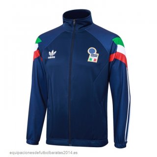 Nuevo Ropa Deportiva Con Cremallera Larga Italia 2024 Azul II Marino Baratas