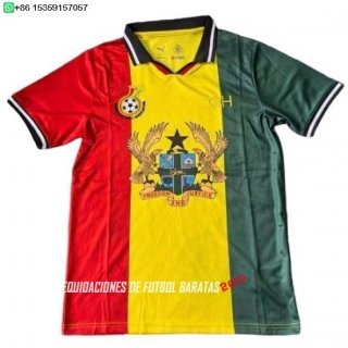 Nuevo Tailandia Especial Camiseta Ghana 2026 Rojo Amarillo Verde Baratas