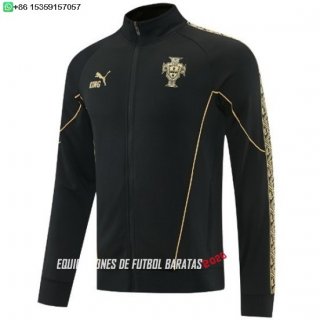 Nuevo Ropa Deportiva Con Cremallera Larga Portugal 2026 Negro Amarillo Baratas