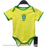 Nuevo 1ª Onesies Niños Brasil 2024 Amarillo Baratas Nuevo 1ª Onesies Niños Brasil 2024 Amarillo Baratas