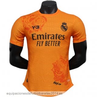 Nuevo Especial Jugadores Camiseta Real Madrid 2024 Naranja Baratas