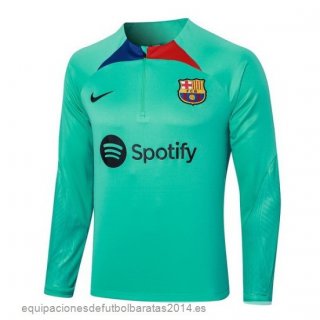 Nuevo Sudadera Entrenamiento Barcelona 23/24 Verde Rojo Azul Baratas