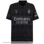 Nuevo Tailandia Cuarta Camiseta AC Milan 23/24 Negro Baratas