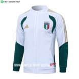 Nuevo Ropa Deportiva Con Cremallera Larga Italia 2026 Blanco Verde Baratas
