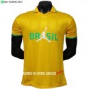 Nuevo Especial Jugadores Camiseta Brasil 2026 Amarillo Blanco Verde Baratas