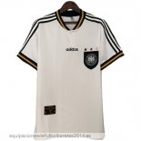 Nuevo 1ª Camiseta Alemania Retro 1996 Blanco Baratas